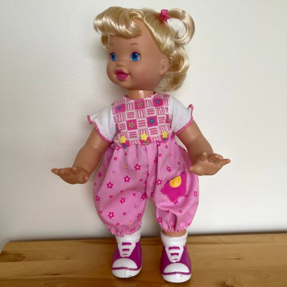 Toy Biz Vintage 1998 Come to Me Baby Crawl n Walk 16” Doll - Battery Operated